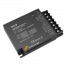 Контроллер W4-X RGBW/RGB/CCT/DIM 12/24V, 390/768W